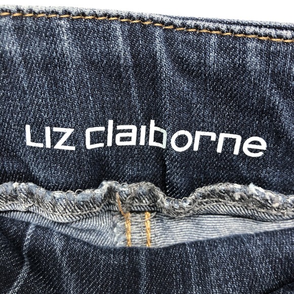 Liz Claiborne Women's XL. Dark Denim jeans - Picture 7 of 15